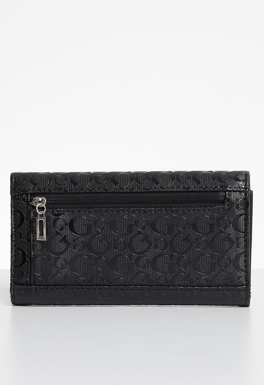 GUESS - Buoso sl slim clutch - black