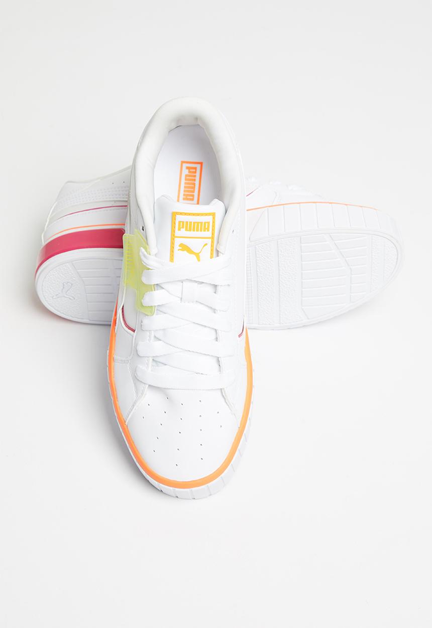 PUMA - Cali star clights wn's - cali star clights wn's - 38160902 - puma white-beetroot purple-orange glow