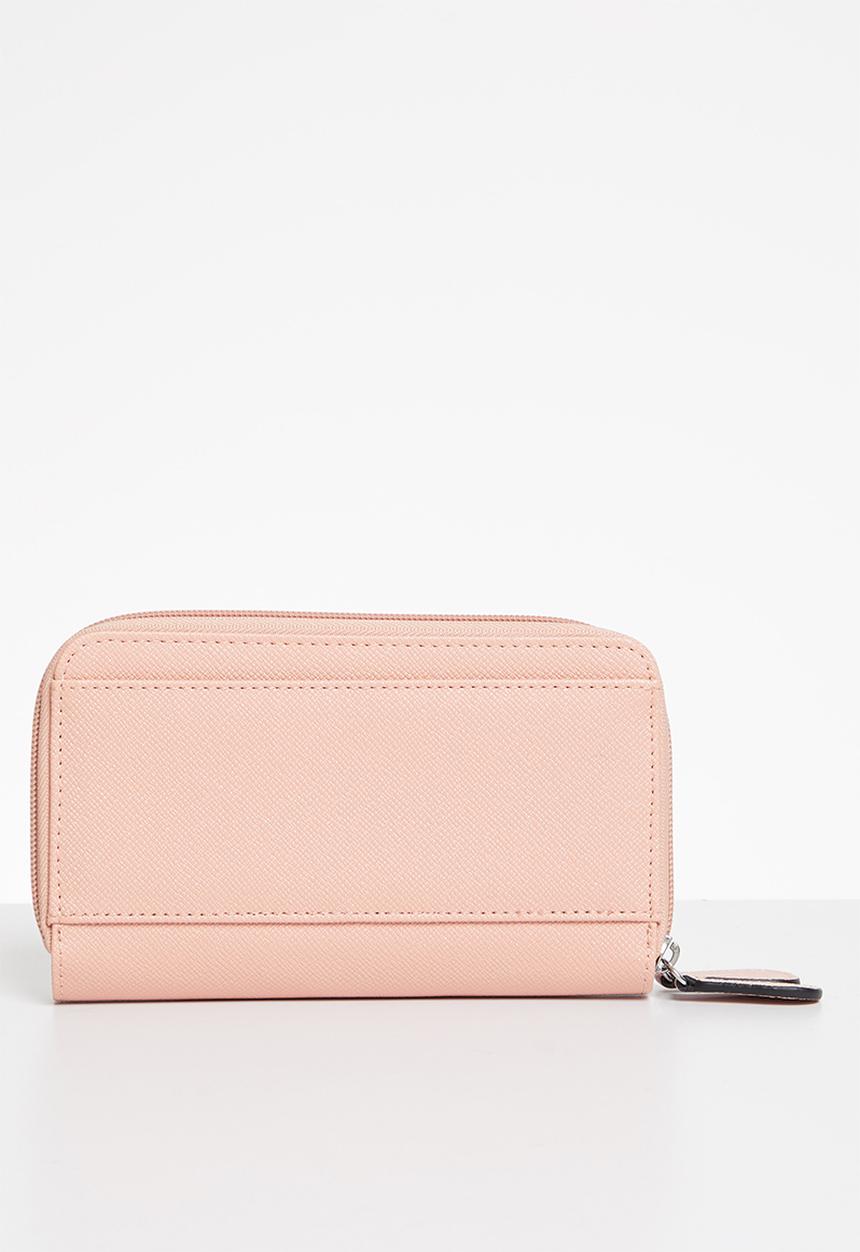 GUESS - Tempe slg double zip around - dusty pink