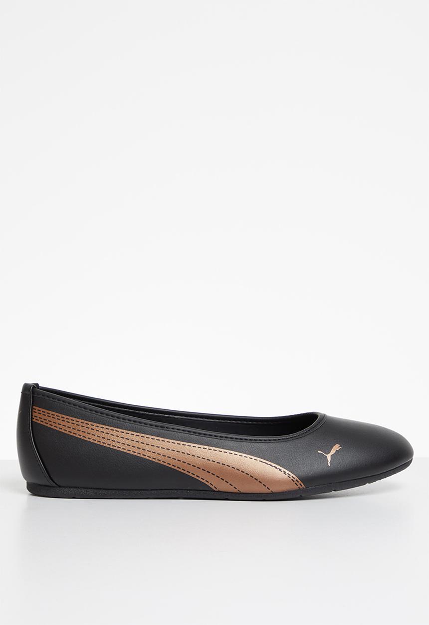 PUMA - Basic ballerina stitched - puma black-copper