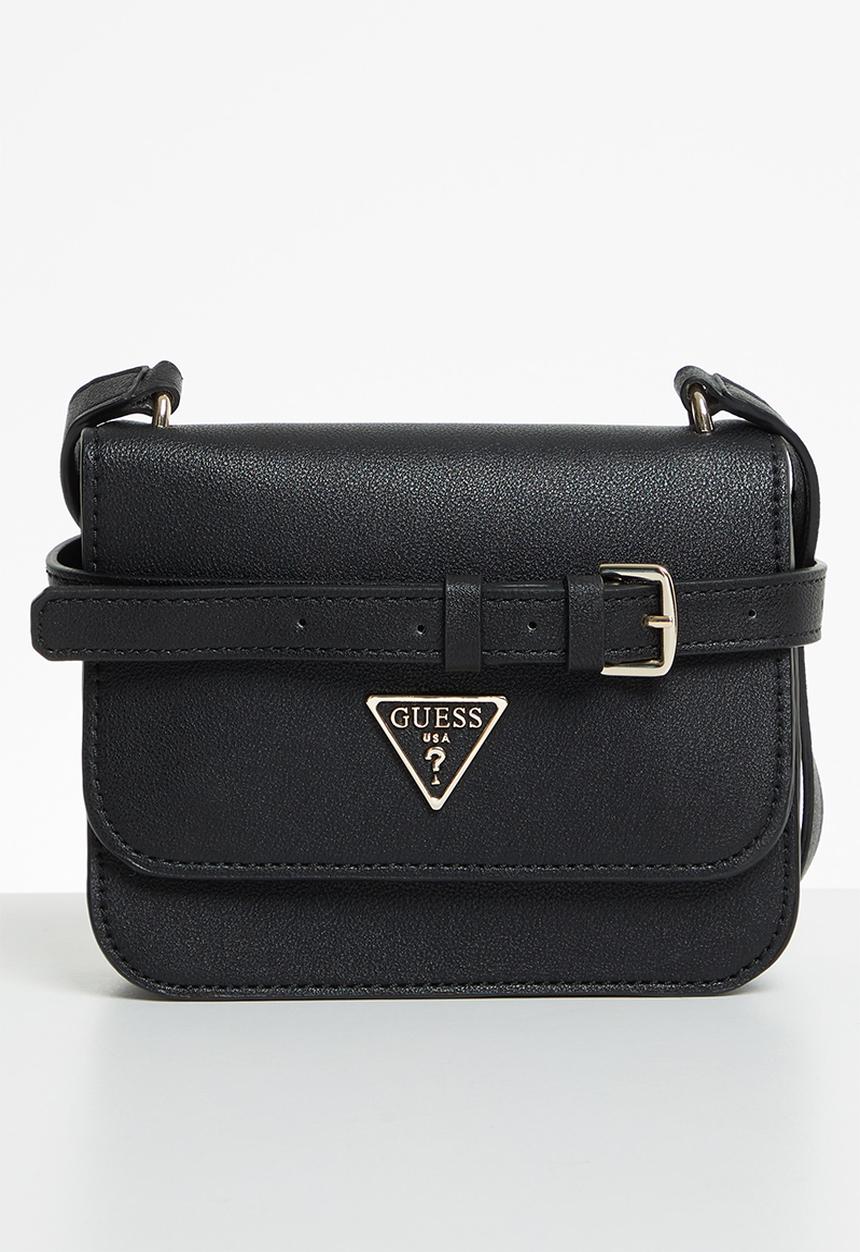 GUESS - Noelle mini crossbody flap - black