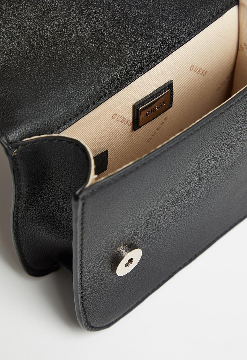 GUESS - Noelle mini crossbody flap - black