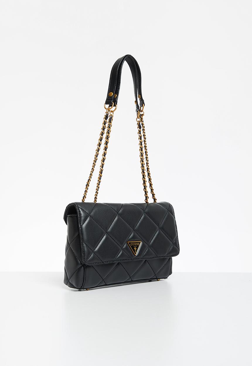 GUESS - Cessily convertible xbody flap - black