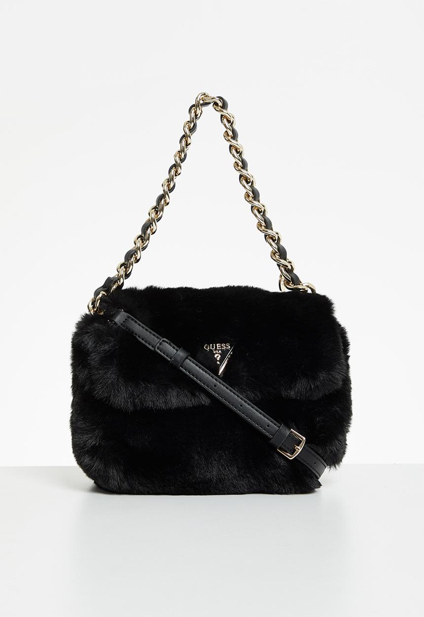 GUESS - Giselda crossbody flap - black