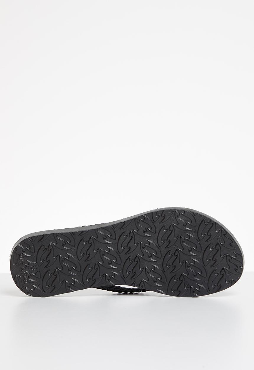 Billabong  - Kick back thong - rose gold & black 