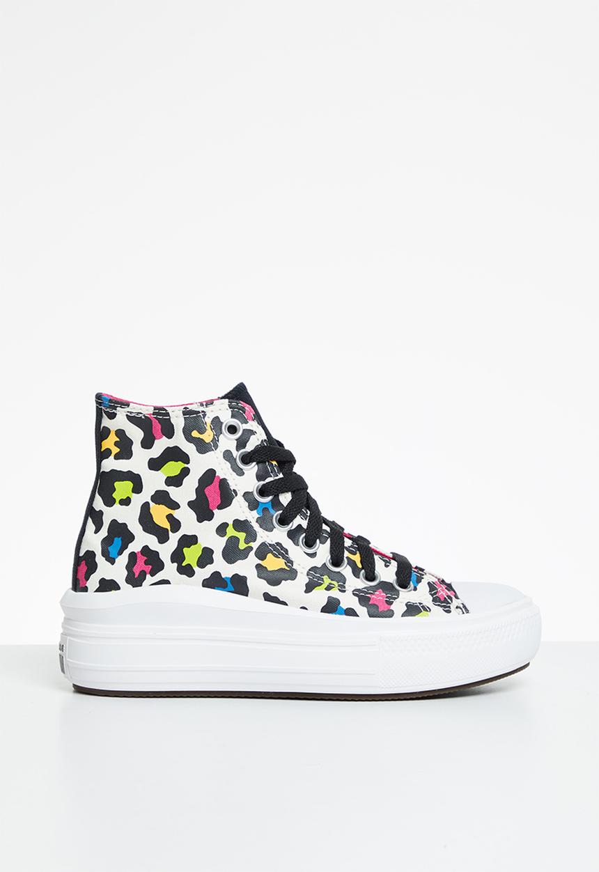 Converse - Chuck taylor all star move hi - egret/prime pink/black