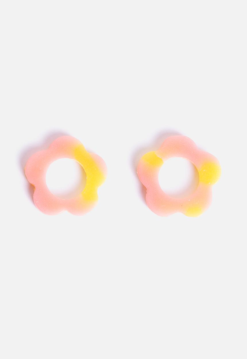 Pina Jewels - Daisy charm - pink + yellow cowboy