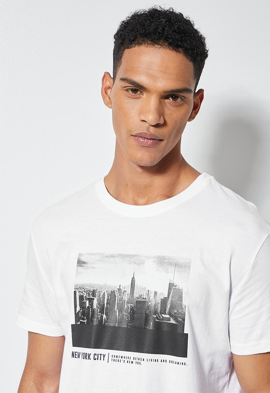 Superbalist - Nate NYC photo tee - white