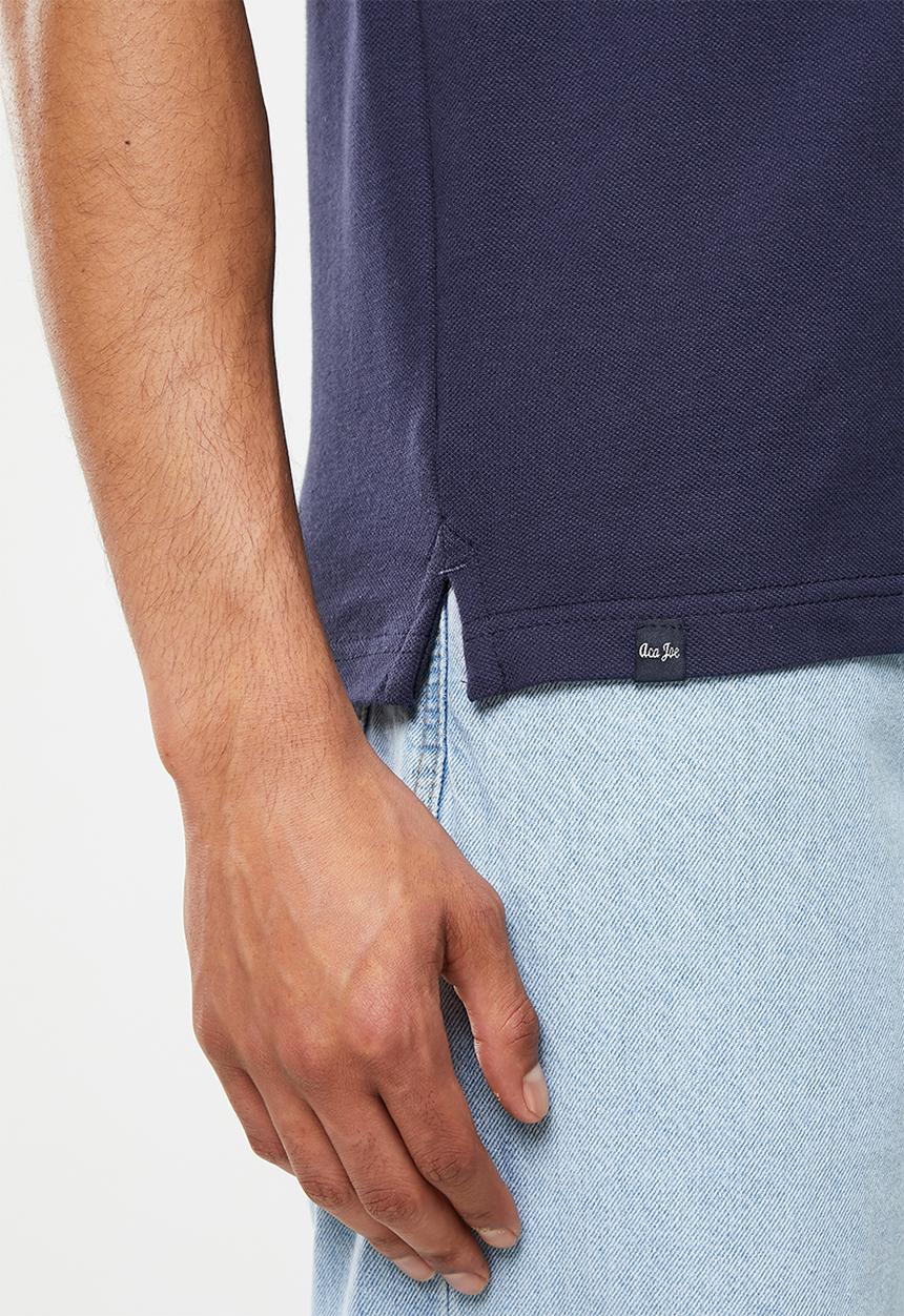 Aca Joe - Small logo golfer - navy
