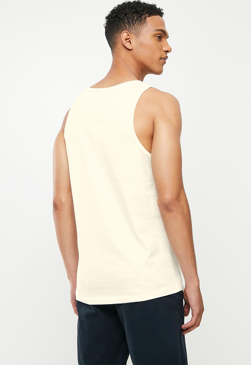 Aca Joe - Hd flat printed vest - snow white