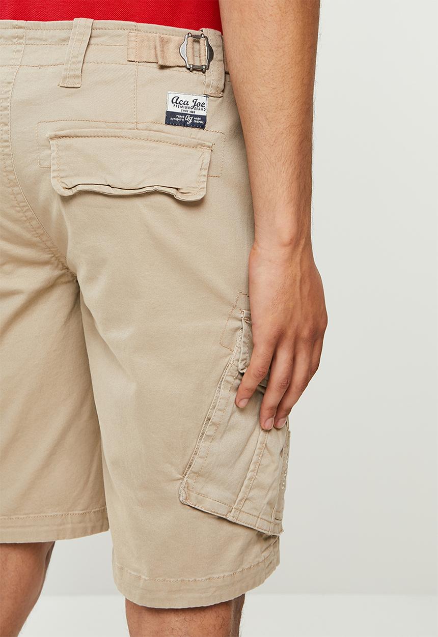 Aca Joe - Aca joe cargo shorts - stone