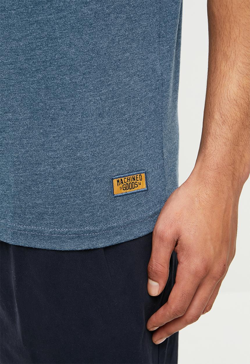 Superdry. - Ss workwear graphic tee - navy marl