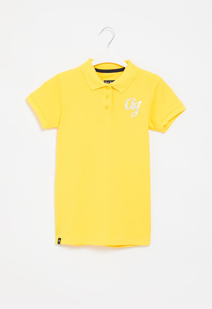 Aca Joe - Girls aca joe foil print golfer - yellow