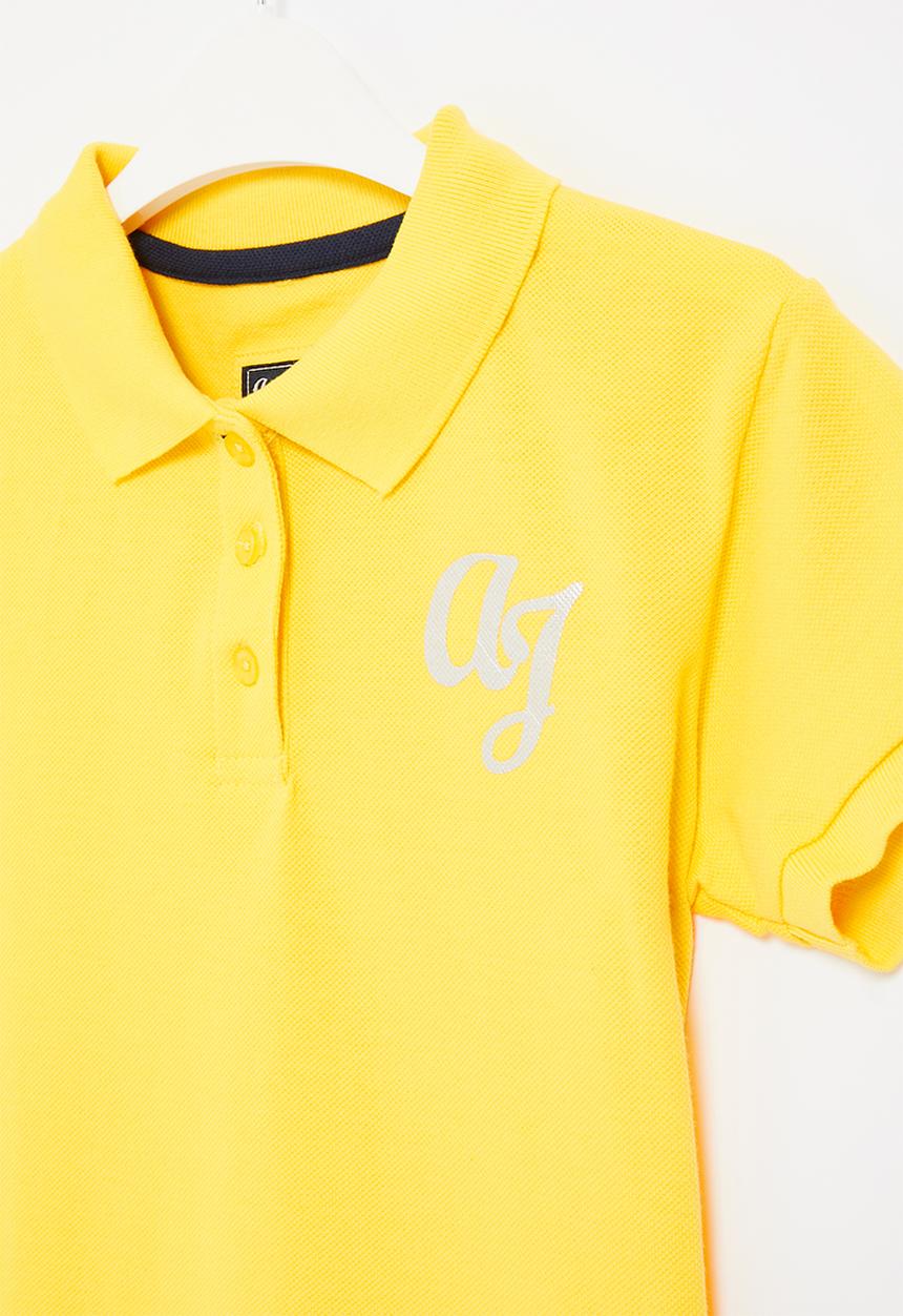 Aca Joe - Girls aca joe foil print golfer - yellow