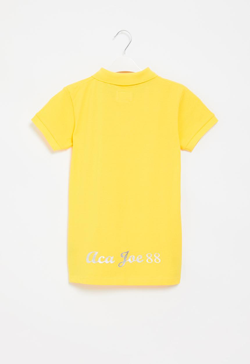 Aca Joe - Girls aca joe foil print golfer - yellow
