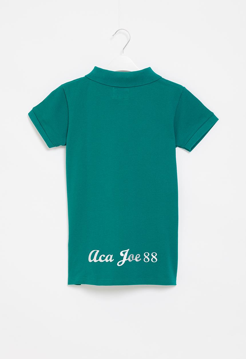 Aca Joe - Girls aca joe foil print golfer - teal