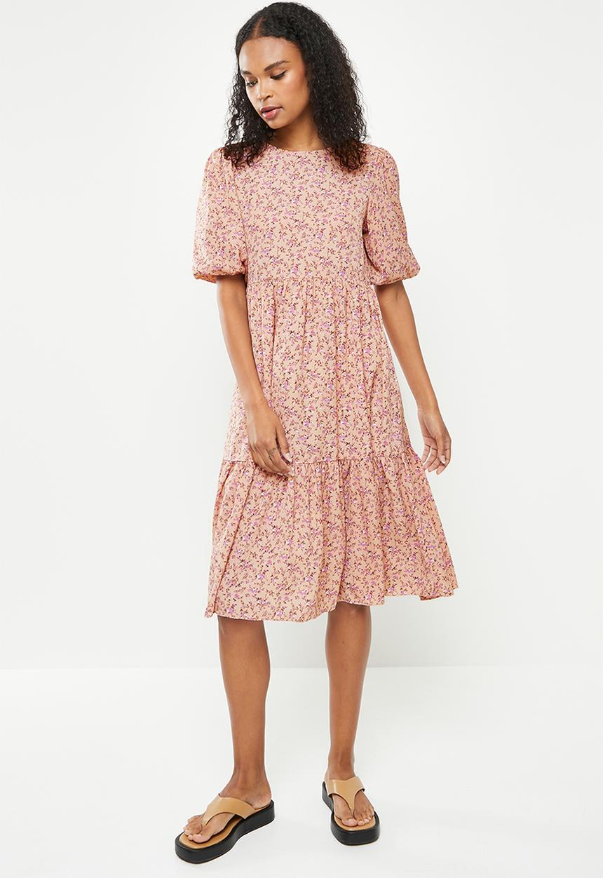 Glamorous - Culpture dress - pink ditsy floral