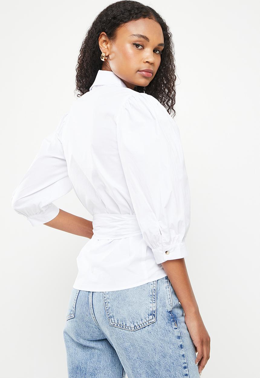Glamorous - Elevate shirt- white