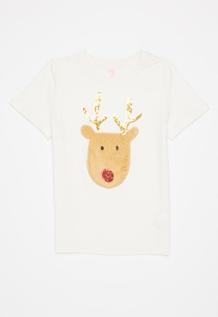 Cotton On - Girls multipack stevie short sleeve tee 3 pack - cute christmas bundle
