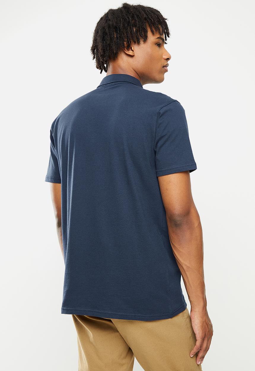 Quiksilver - Essentials polo - navy blazer