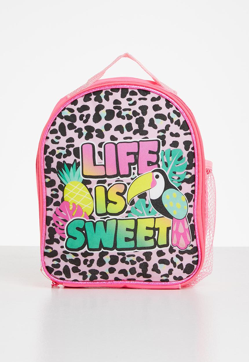 The Character Group (Legacy) - Wild child lunch bag - pink