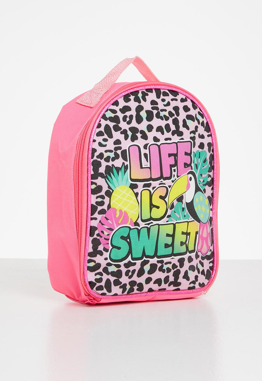 The Character Group (Legacy) - Wild child lunch bag - pink