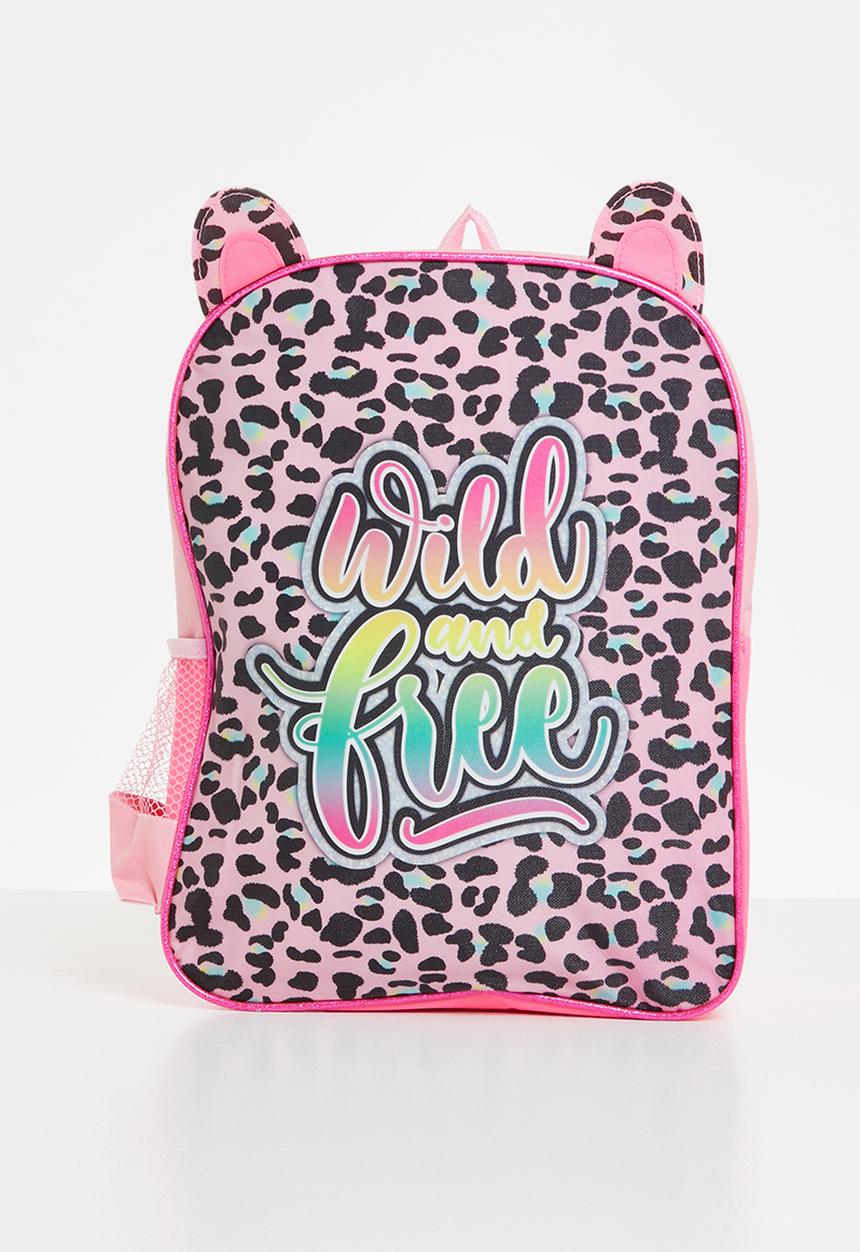 Character Group - Wild child toddler backpack - pink