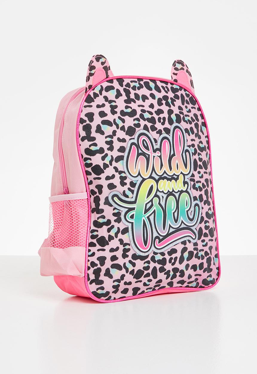 Character Group - Wild child toddler backpack - pink