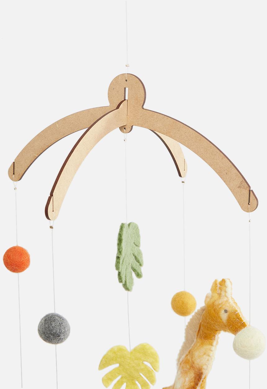 Skaapie - Into the wild felt mobile - multi