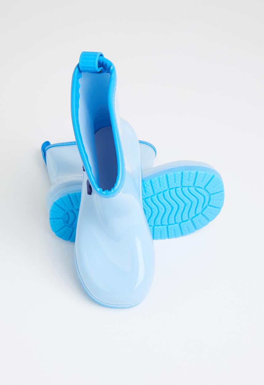 Pop Candy - Dino wellington boots - blue