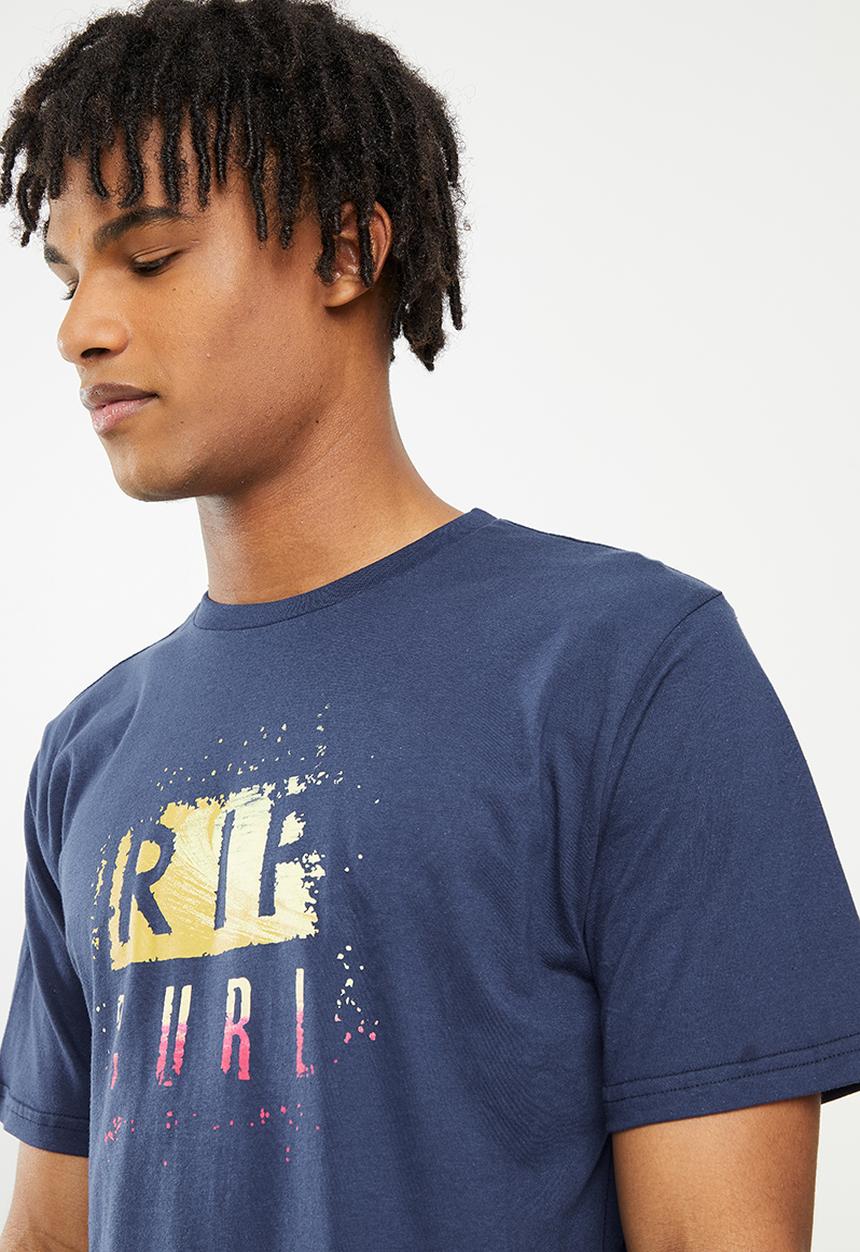 Rip Curl - Overspray tee  - navy