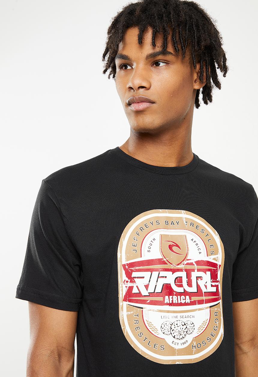 Rip Curl - House brand tee  - black