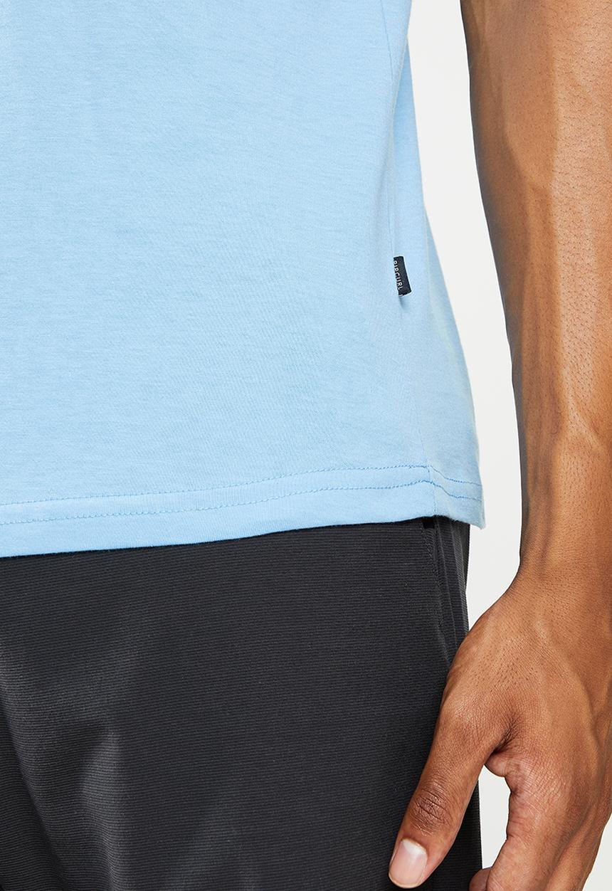 Rip Curl - Surf revival circle tee - light-blue