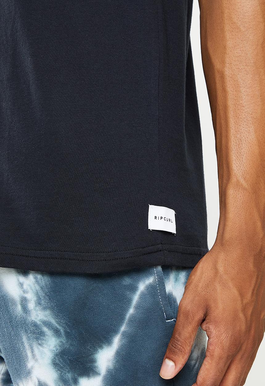 Rip Curl - Lined up tee  - black