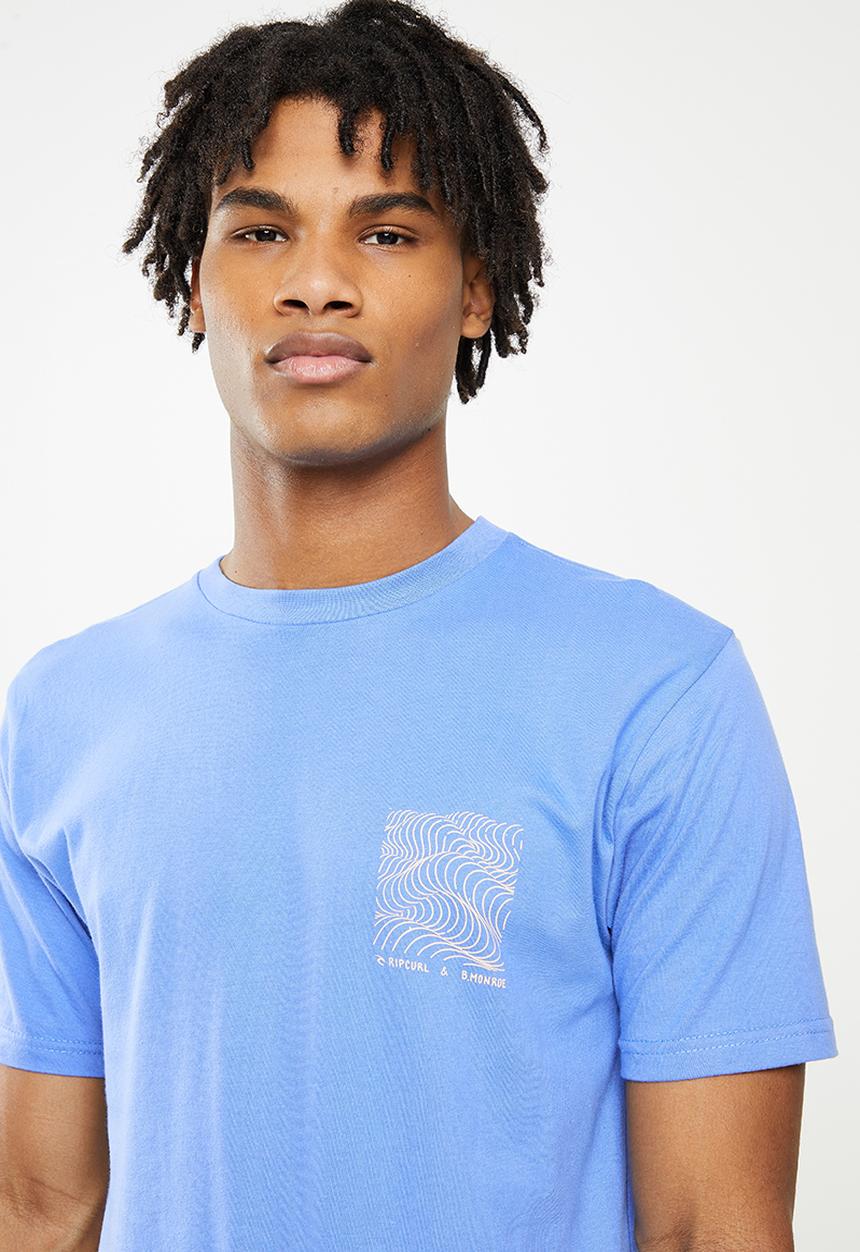 Rip Curl - B.monroe tee - light-blue