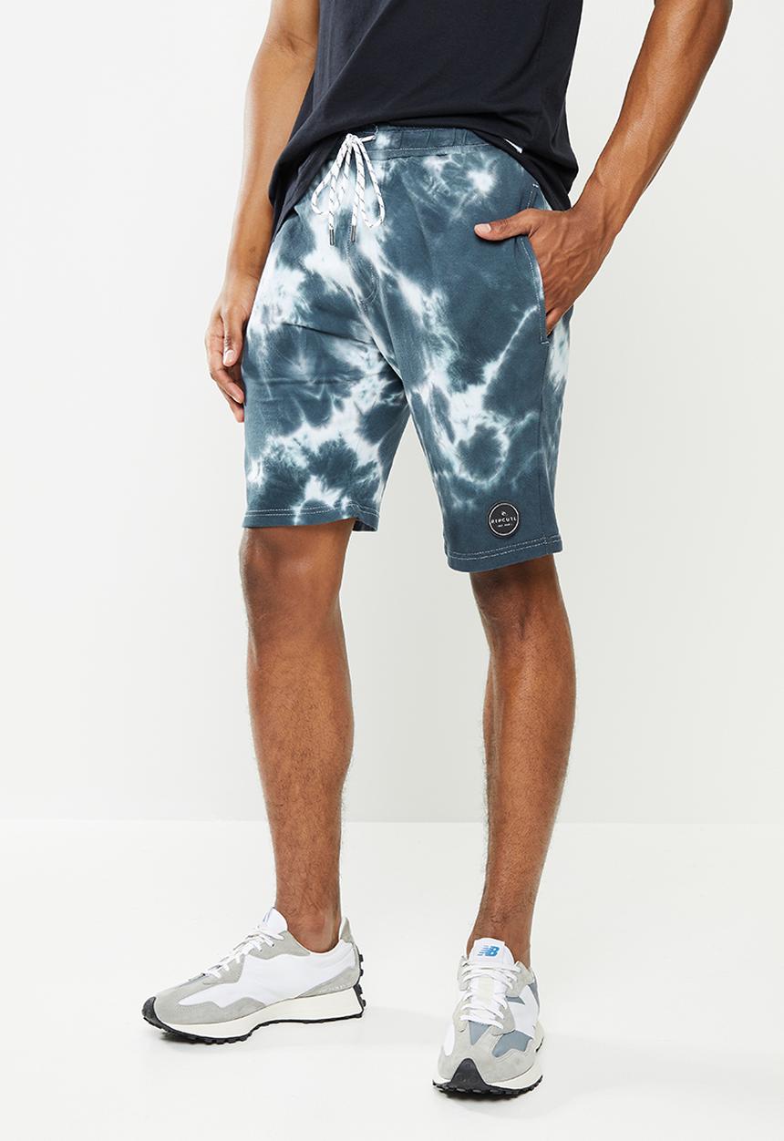 Rip Curl - Summer tie dye walkshorts - black