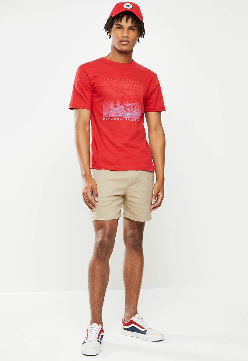 Rip Curl - Badge stamp volley - khaki