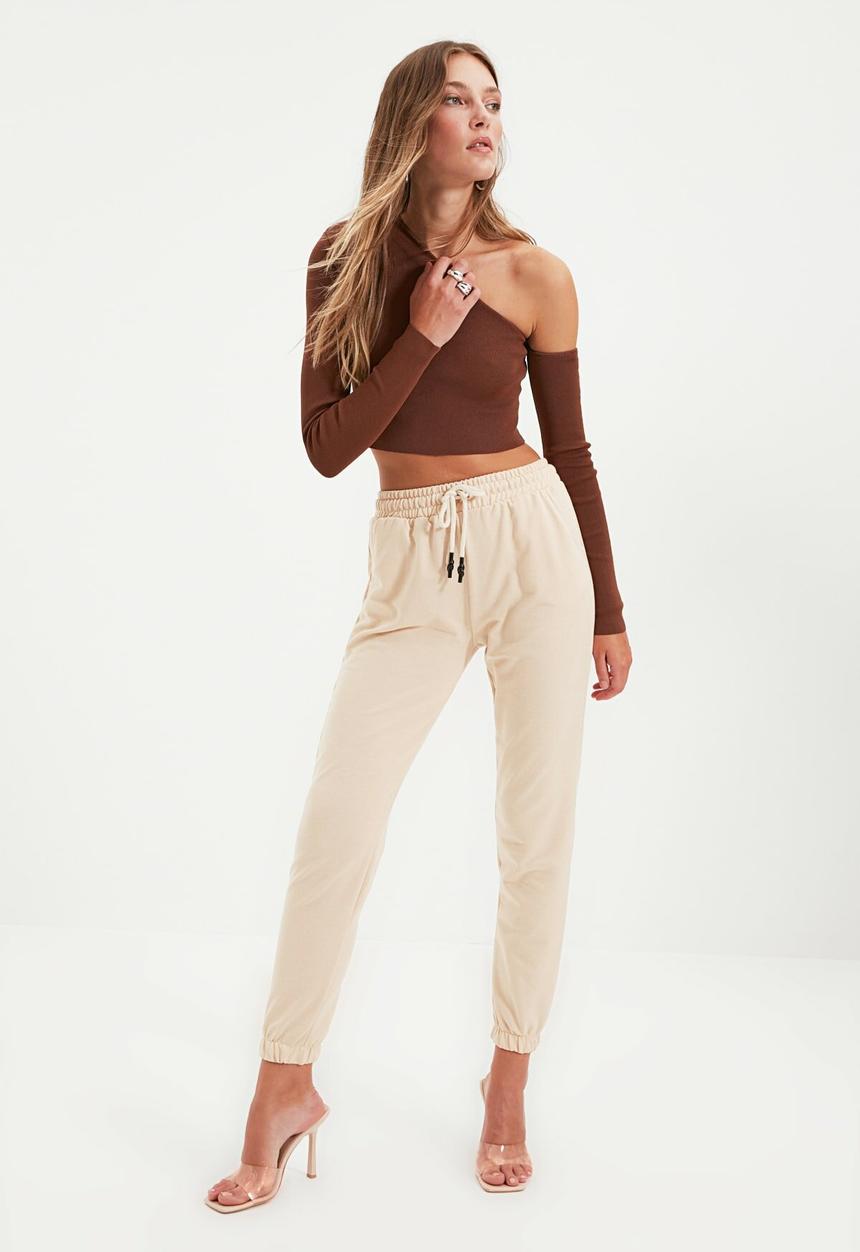 Trendyol - Basic jogger - stone