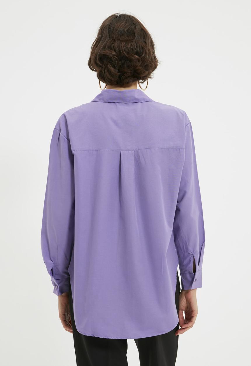 Trendyol - Loose fit shirt - purple