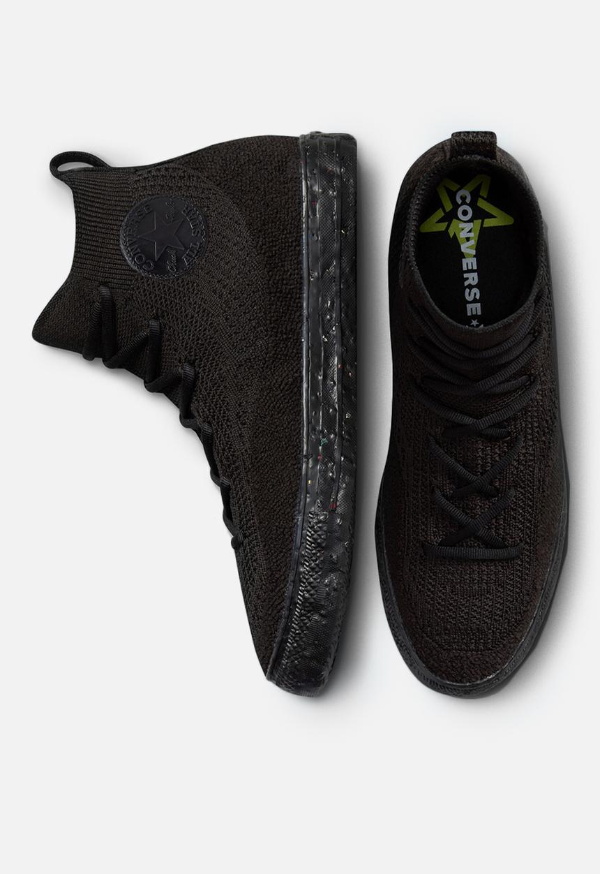 Converse - Chuck taylor all star crater knit - black/black/lime twist
