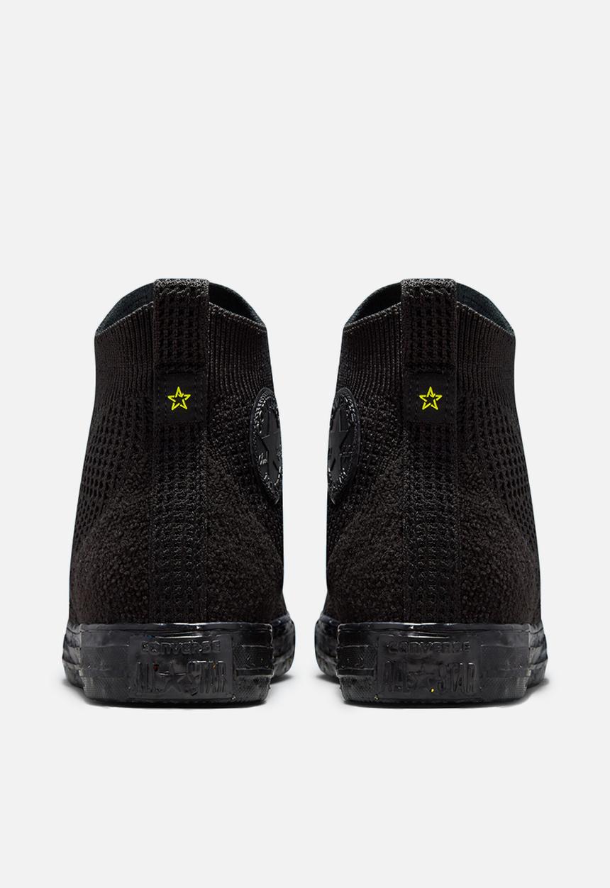 Converse - Chuck taylor all star crater knit - black/black/lime twist