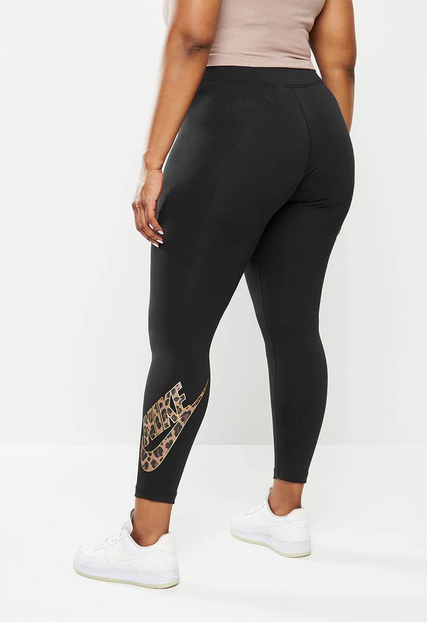 Nike - Curve w nsw gx prnt mr lggng ftra - black