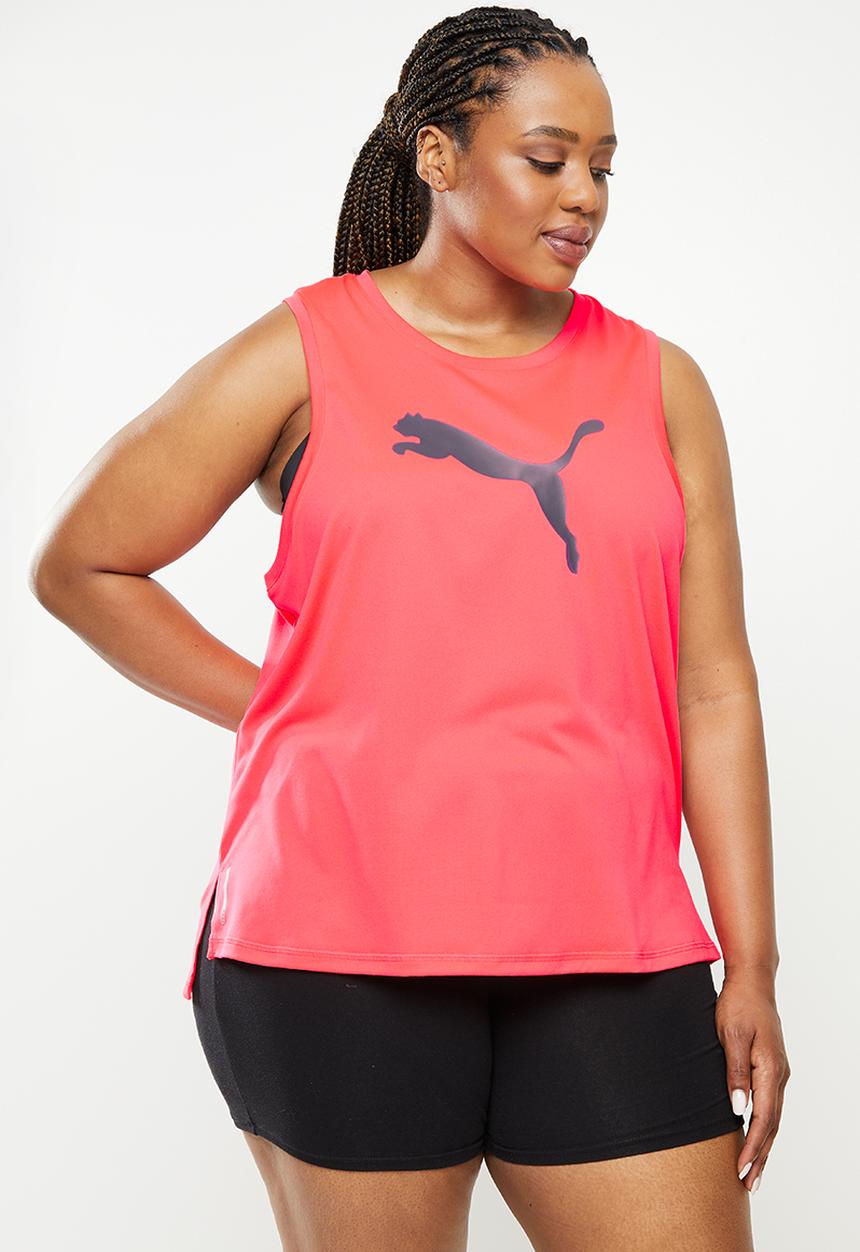 PUMA - Plus train favorite cat muscle tank - sunblaze