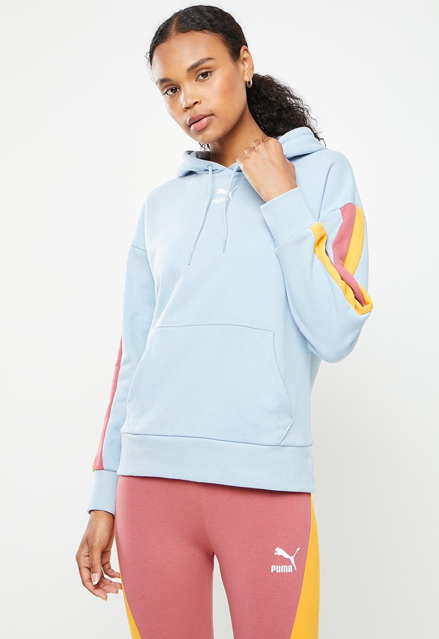 PUMA - Clsx hoodie - blue fog