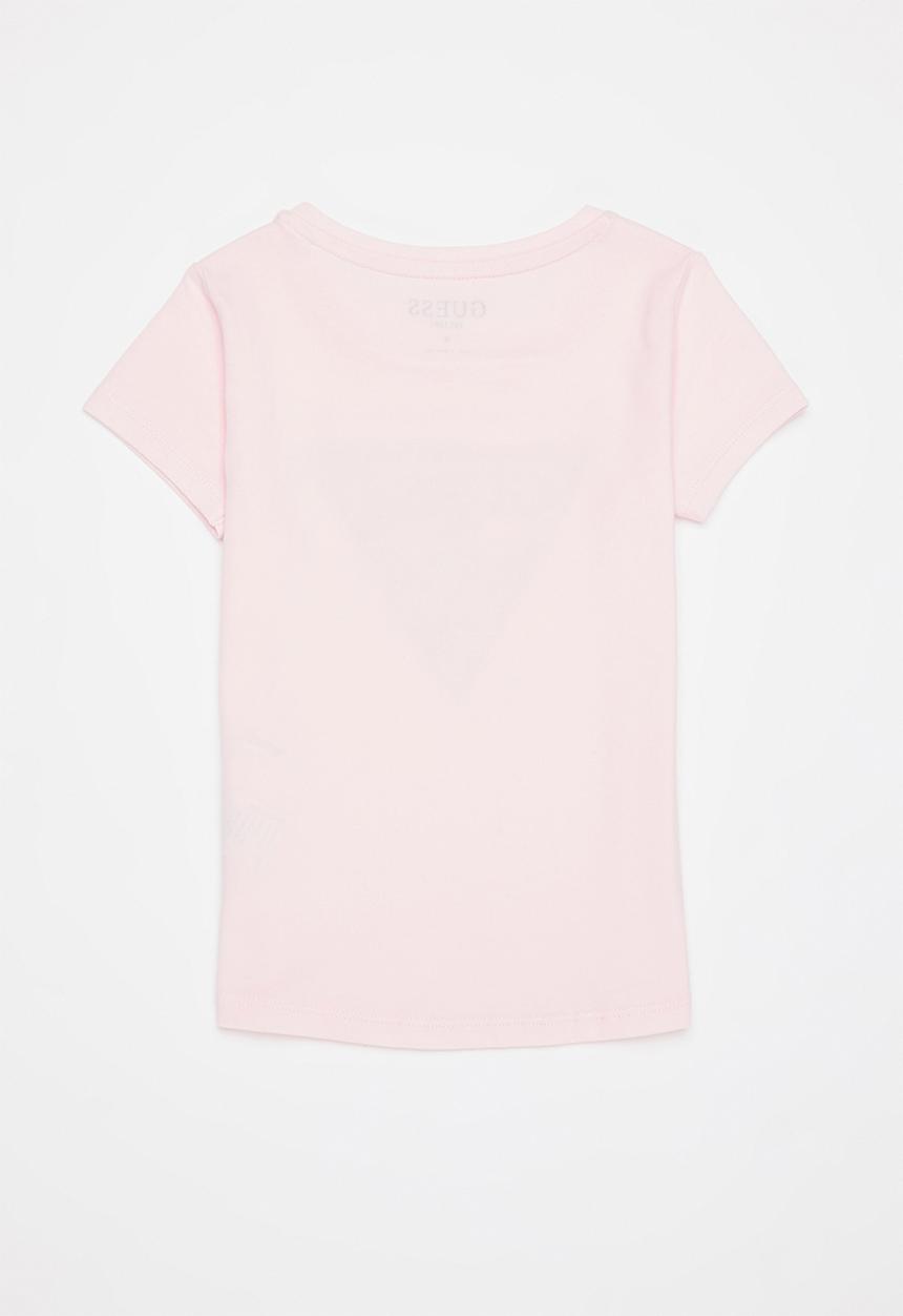 GUESS - Girls sequin printed tee - pink