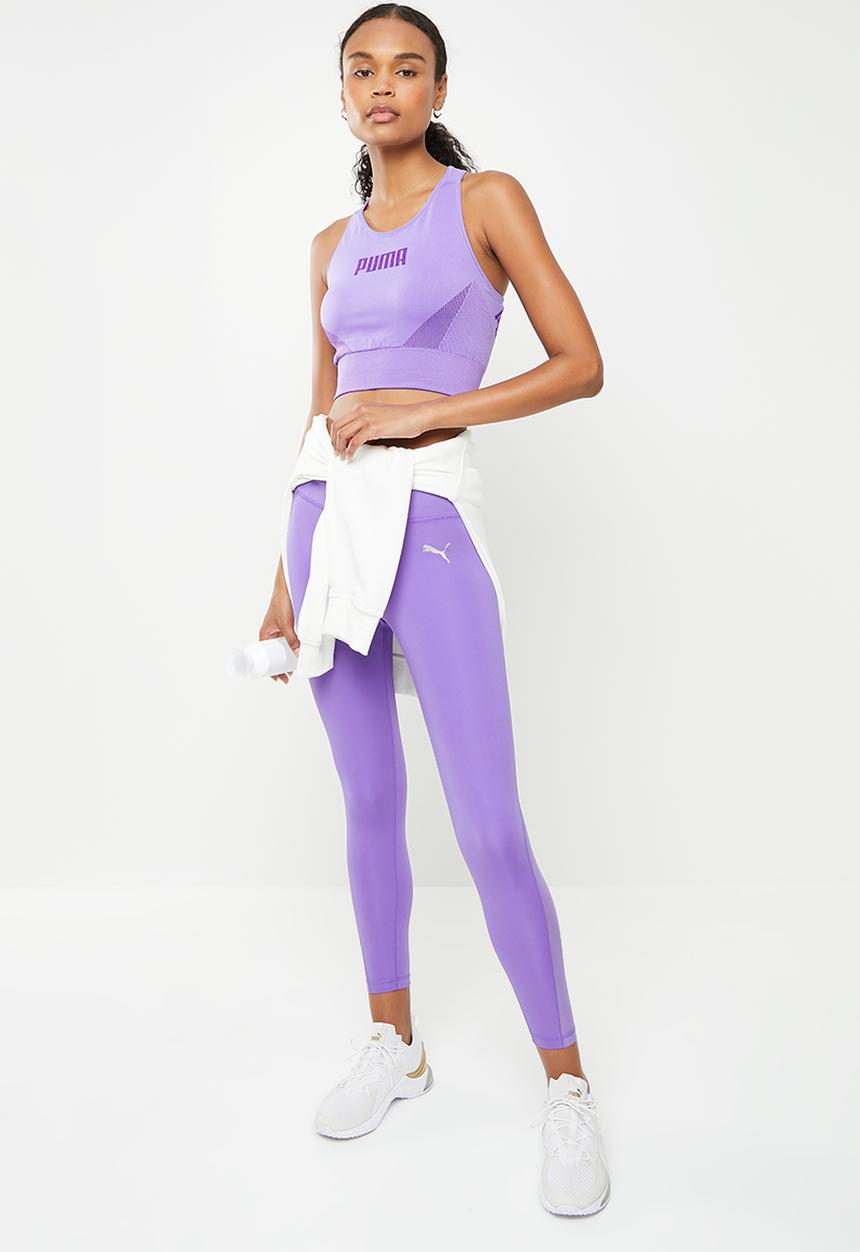 PUMA - Evostripe evoknit sports bra - hazy blue