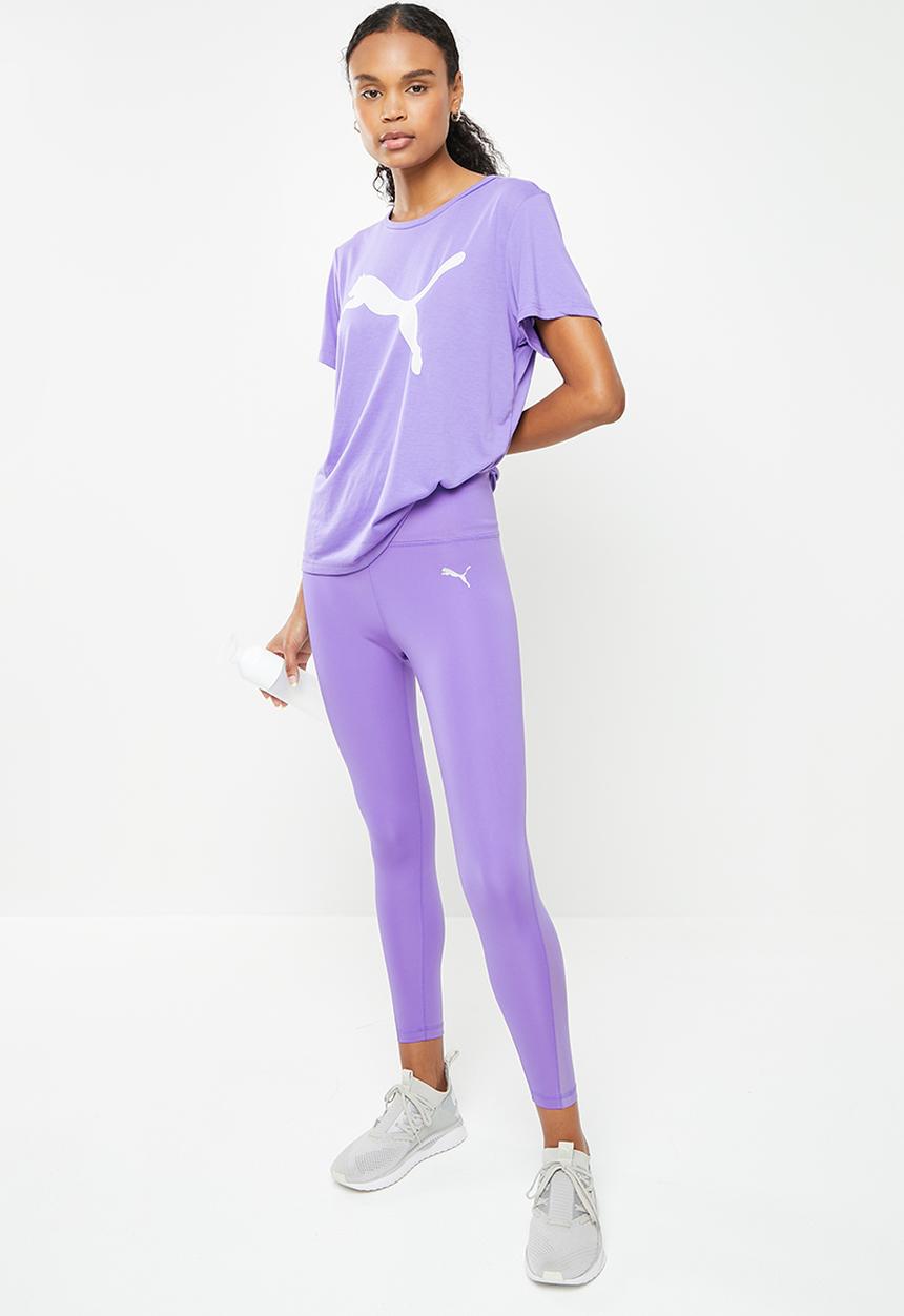 PUMA - Evostripe high waist 7/8 tights - hazy blue