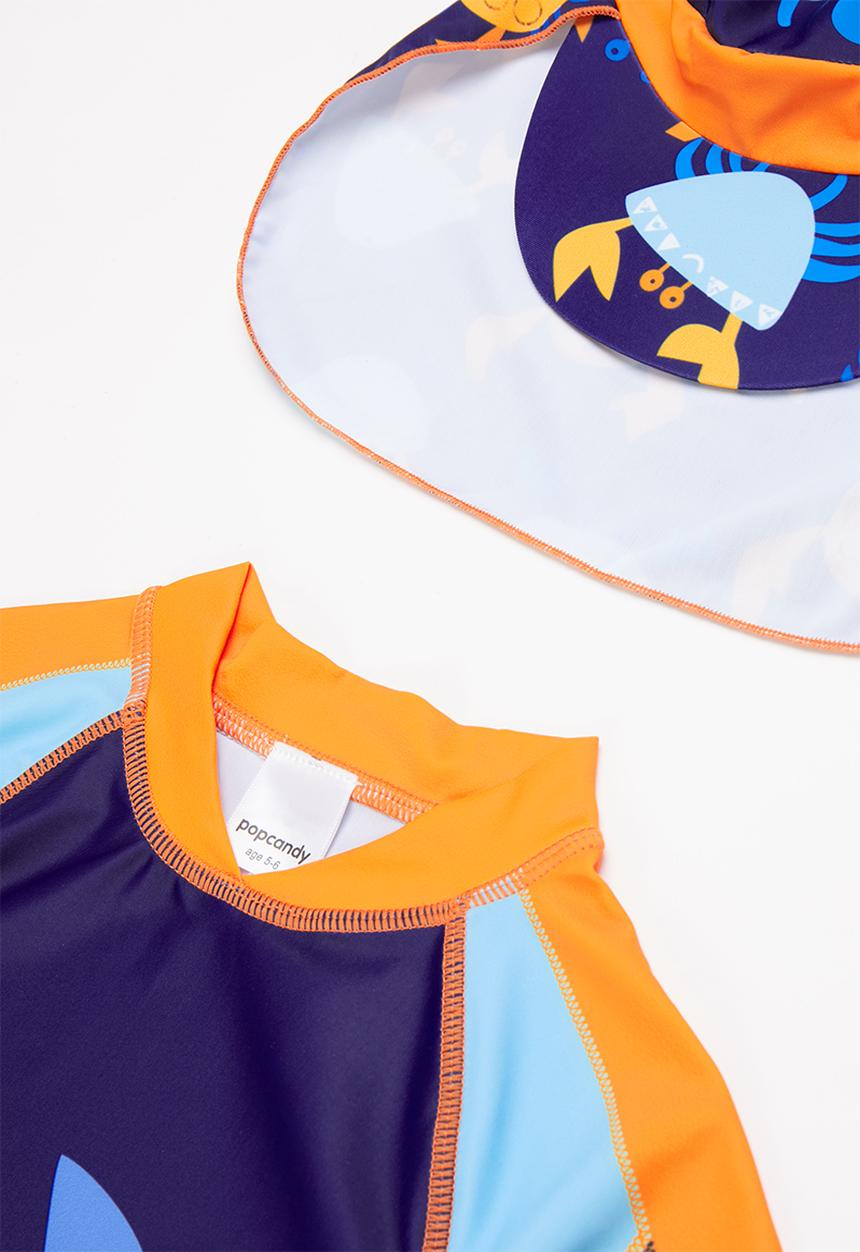 Pop Candy - Boys printed swim set - multi 