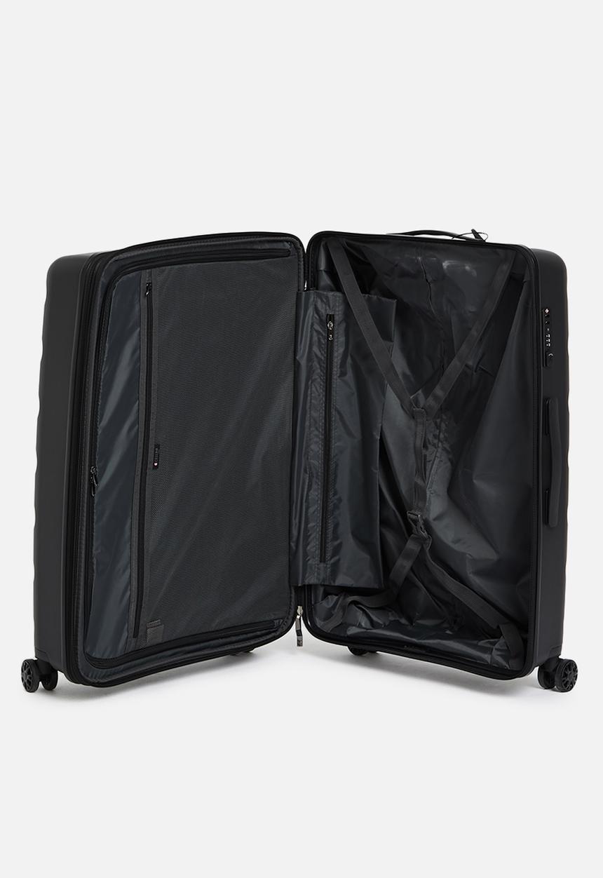 Cellini - Sonic 4 wheel trolley-74cm black