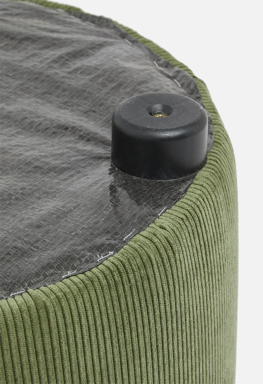 Sixth Floor - Urban ribbed ottoman - olive
